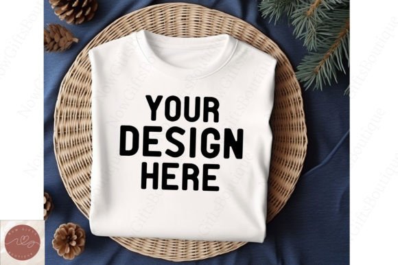 Download Gildan 18000 Christmas Tshirt Mockup - Christmas tshirt mockup Collection